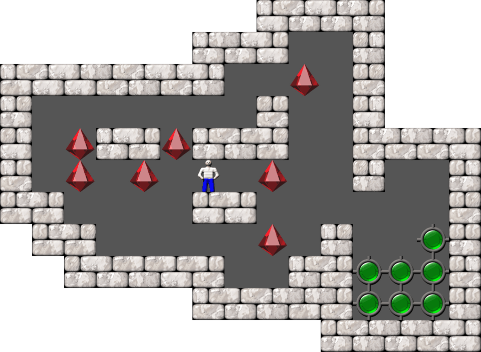 Sokoban Mass Remodel level 774